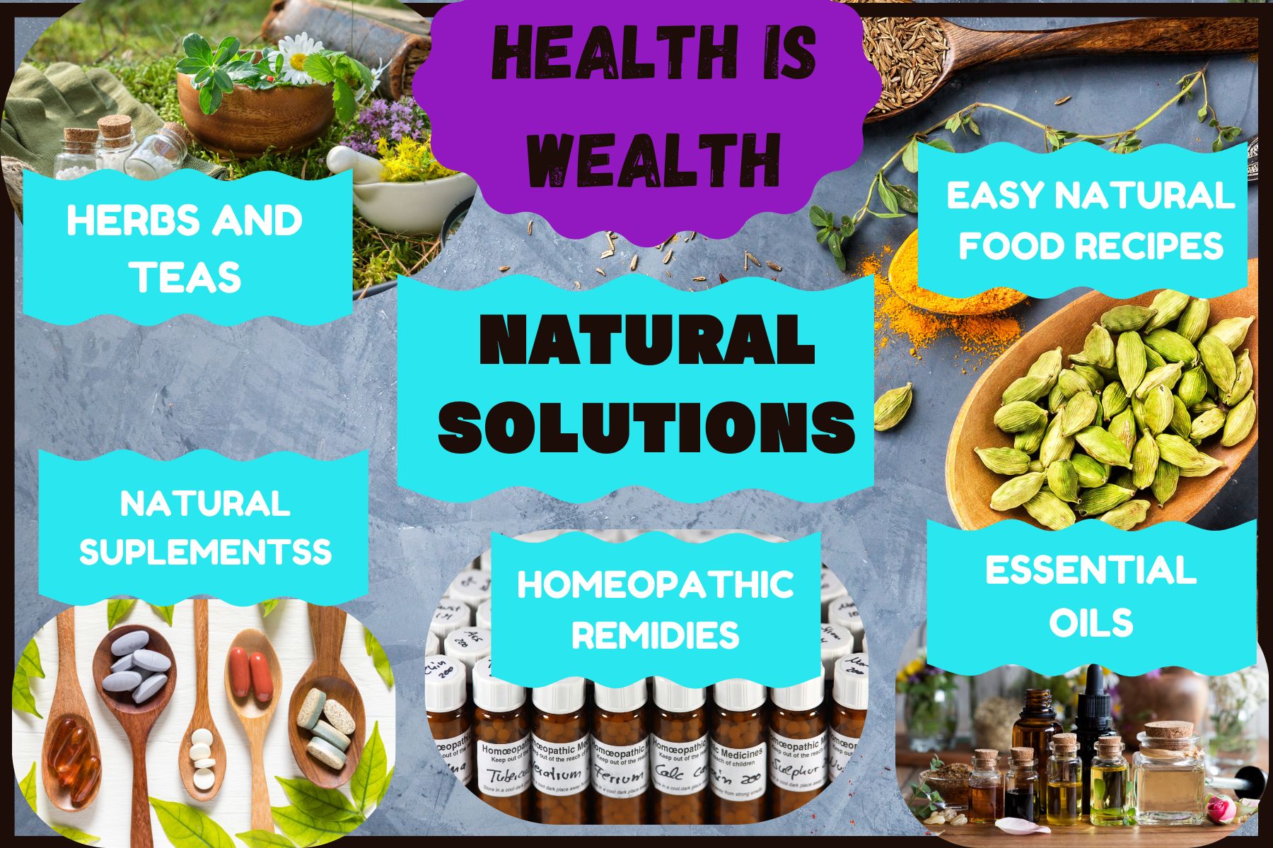 NATURAL SOLUTIONS HEALTH IS WEALTH